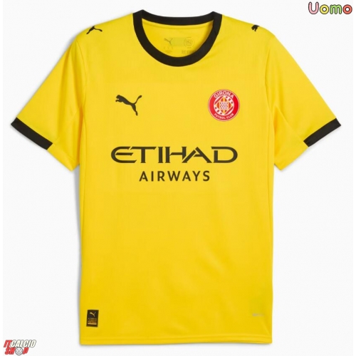 Girona Donny van de Beek #6 Seconda Maglia 2025-26 Manica Corta